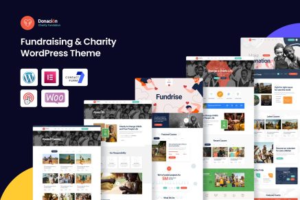 Donakion - Charity Foundation WordPress Theme