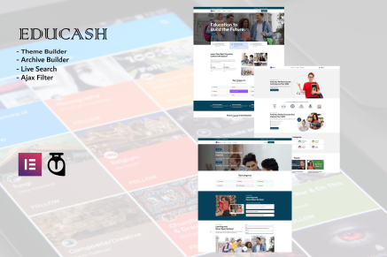 Educash WordPress LMS theme