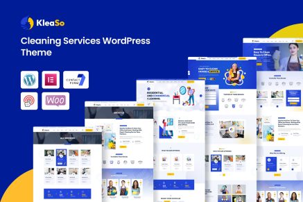 Kleaso - Cleaning Services WordPress Theme
