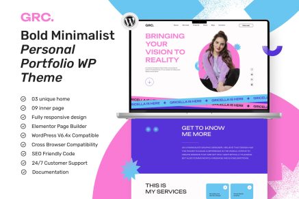 LinkGrace - Creative Portfolio WordPress Theme