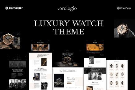 Orologio – Luxury Watch Store WordPress Theme 1.3