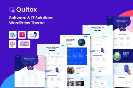 Quitox – Software & IT Solutions WordPress Theme