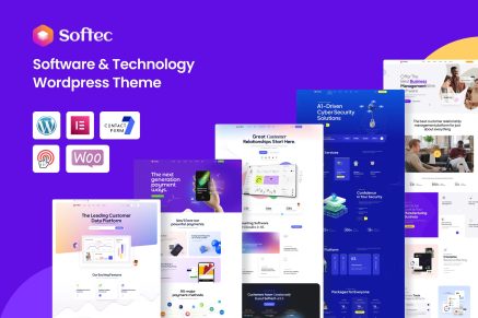 Softec - Software & Technology WordPress Theme