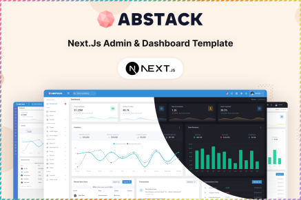 Abstack- Next Js Admin & Dashboard Template