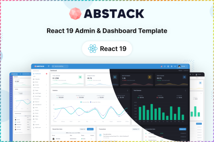 Abstack- React Admin & Dashboard Template