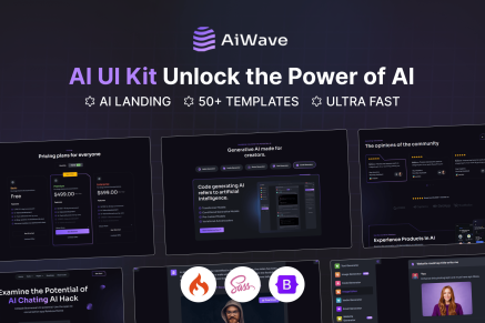 Aiwave AI SaaS + Dashboard UI CodeIgniter Template
