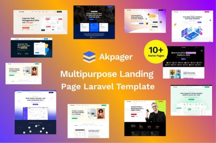 Akpager- Multipurpose Landing Page Template