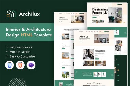 Archilux | Interior & Architecture HTML Template