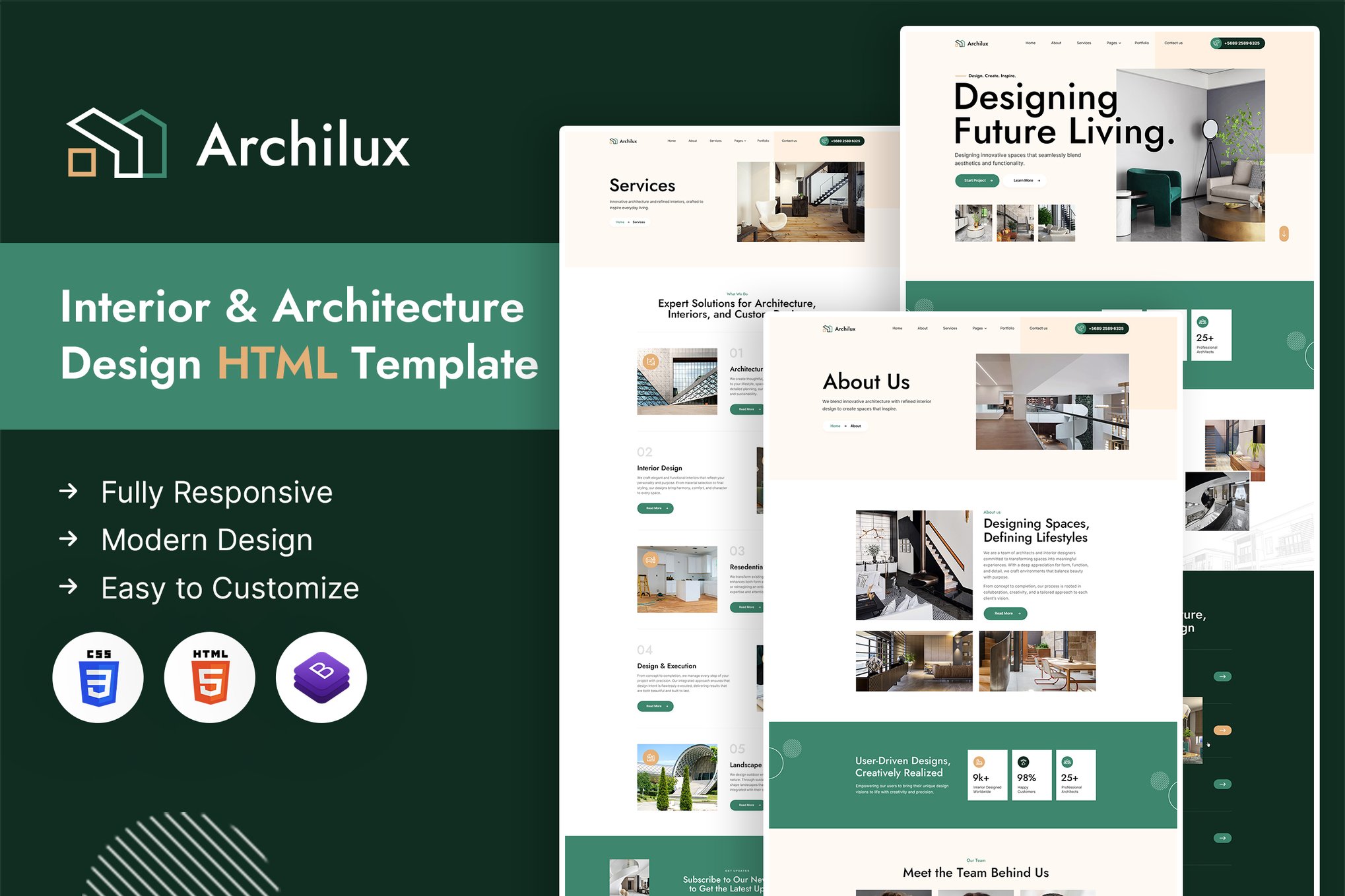 Archilux | Interior & Architecture HTML Template