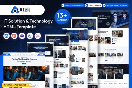 Atek- IT Solution and Technology HTML Template