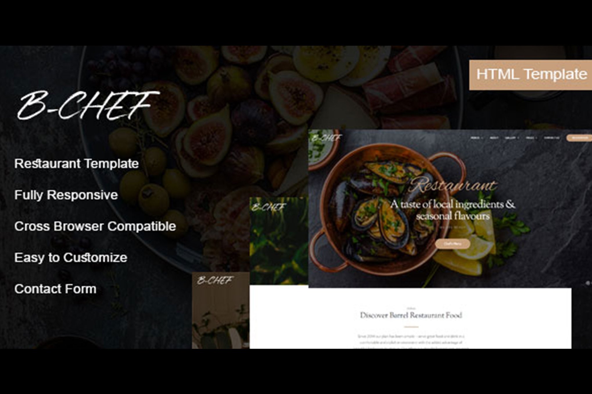 B-Chef- Restaurant HTML Template