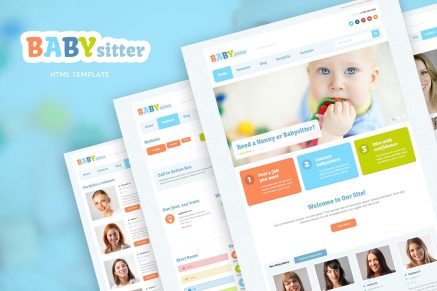 Babysitter- Job Board HTML Template