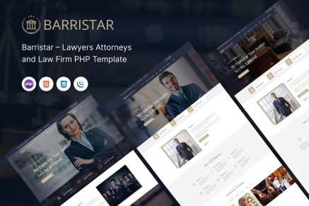 Barristar- Lawyer Attorneys and Law Firm Template