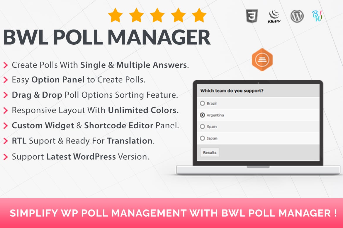 BWL Poll Manager