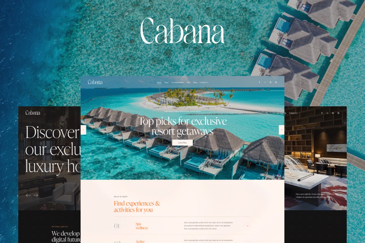 Cabana 1.0.0 WordPress Theme