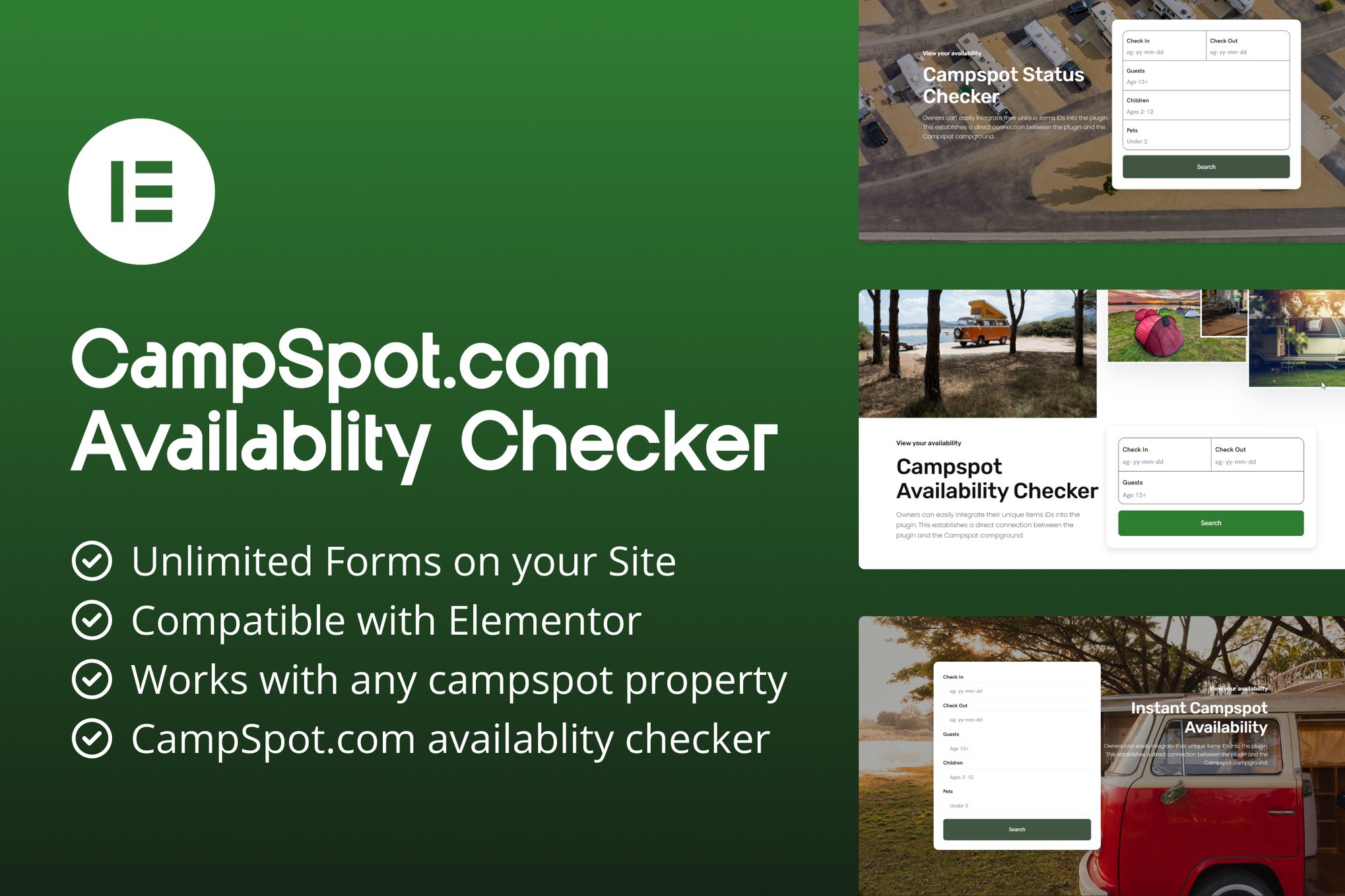 CampSpot Property Availability Checker Plugin 1.0