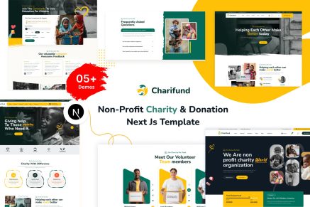 Charifund- Next JS React- Charity & Donation