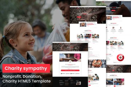 Charity Sympathy- Nonprofit Charity HTML Template