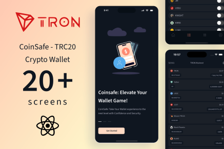 CoinSafe- Tron TRC20 Crypto Wallet | Expo 5309