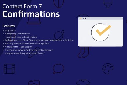 Configuring Confirmations for Contact Form 7 1.2.0