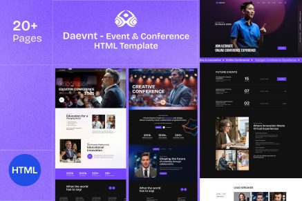 Daevnt- Event and Conference HTML Template