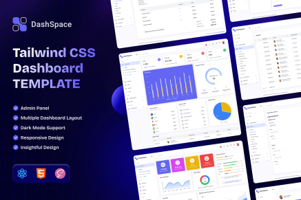 DashSpace- Admin Dashboard Template