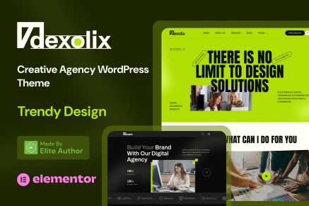 Dexolix 1.0.0- Digital Agency WordPress Theme