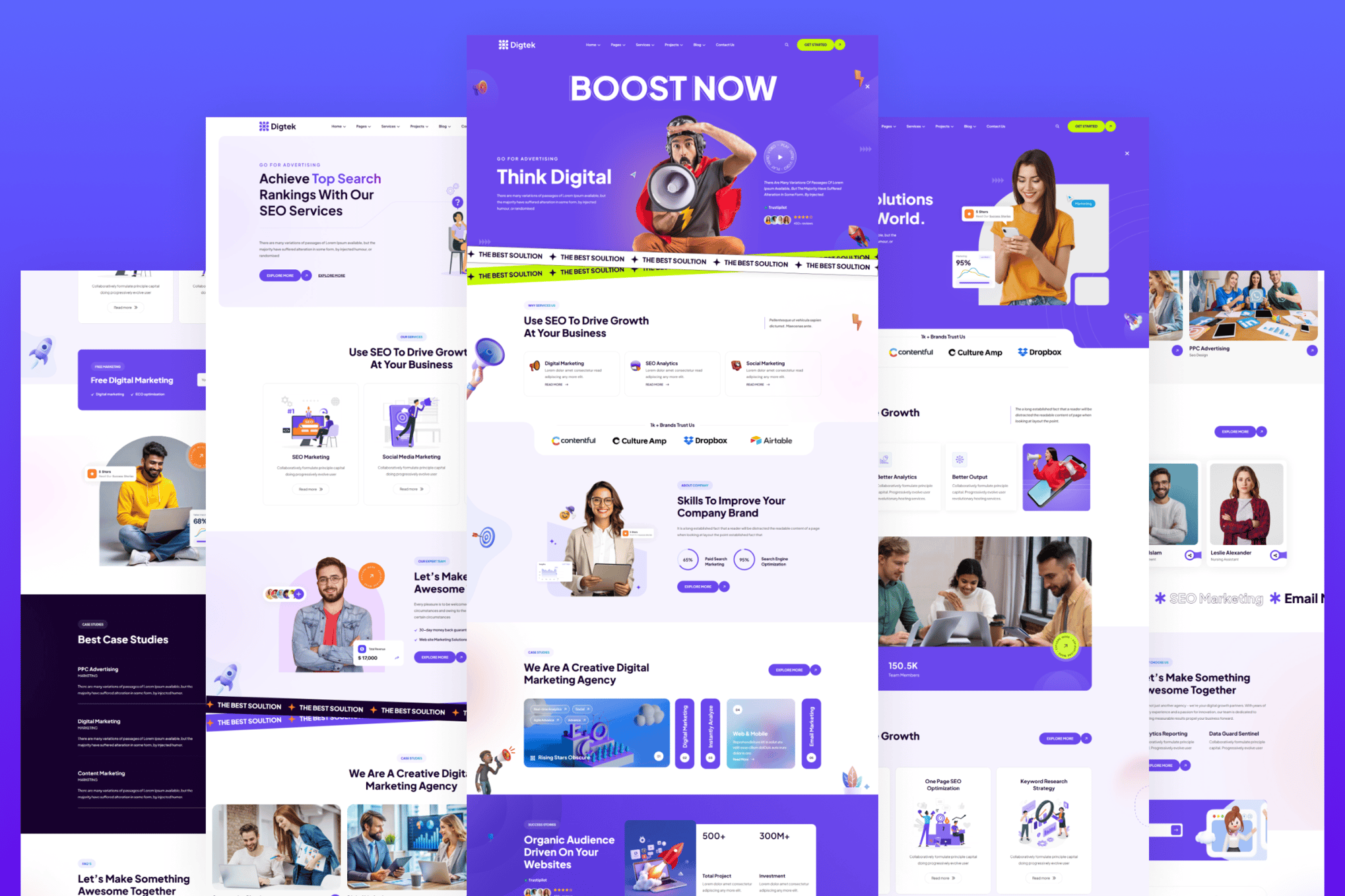 Digital Marketing Agency Php Template