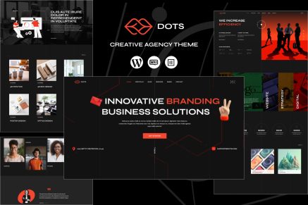 Dots- Creative Agency 1.1.1 WordPress Theme