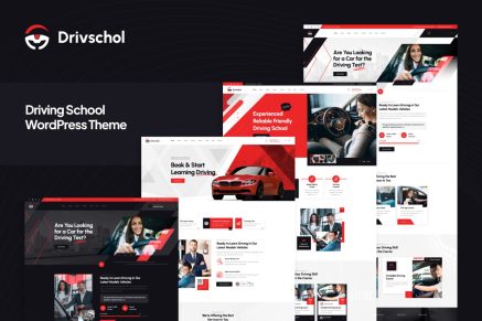 Drivschol- Driving School 1.1.1 WordPress Theme