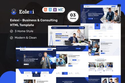 Eolexi- Business & Consulting HTML Template