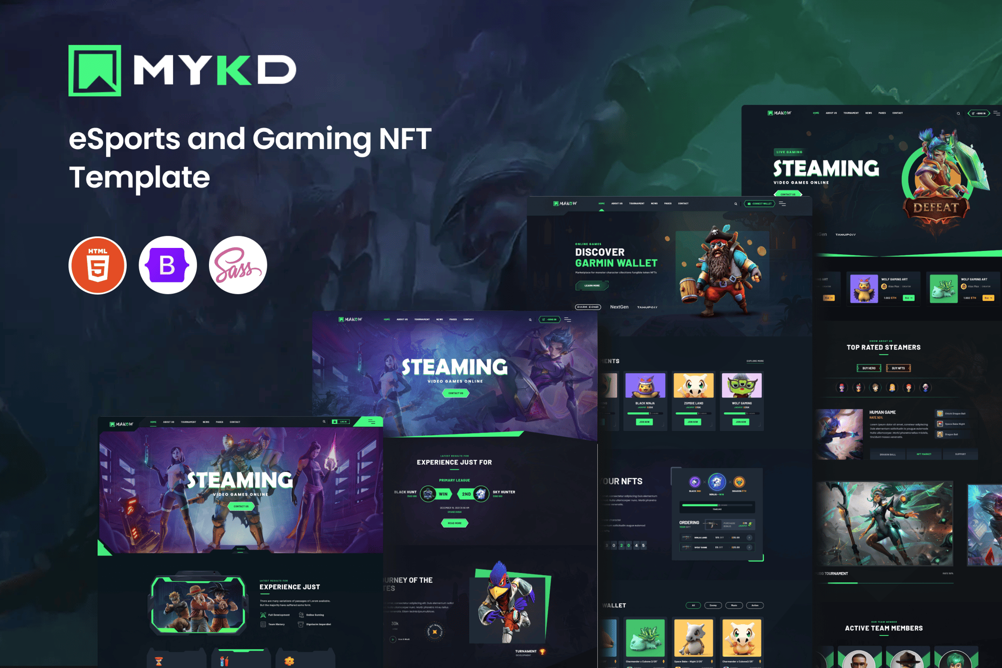 eSports and Gaming NFT Template