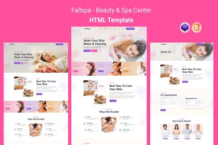 Fallspa- Beauty & Spa Center HTML Template