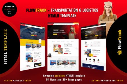 Flowtrack- Transportation Logistics HTML Template