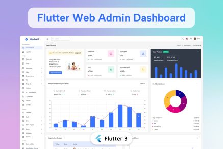 Flutter Web Admin Template