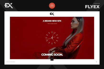 Flyex- Creative Coming Soon Template