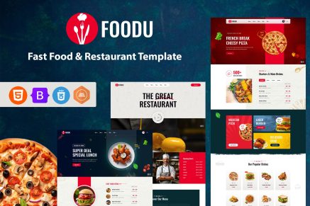 Foodu- Food & Restaurant Template