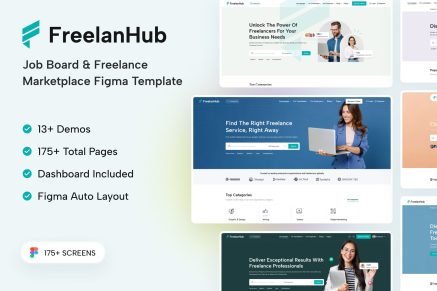 FreelanHub- Job Board Freelance Marketplace HTML Template