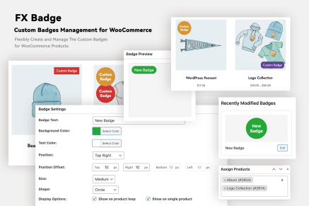 FX Badge - Custom Badges for WooCommerce 1.0.0