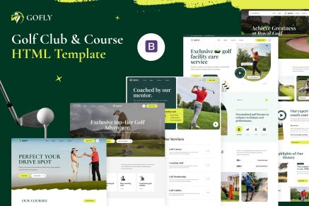 Gopi- Golf Club & Course HTML Template