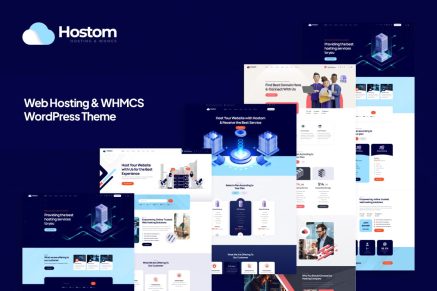 Hostom- Web Hosting & WHMCS 1.0 WordPress Theme