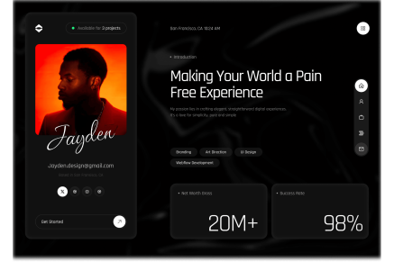 Jayden- Personal Portfolio HTML Template