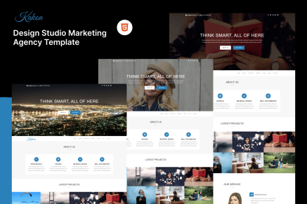 Kakon- Design Studio Agency HTML Template