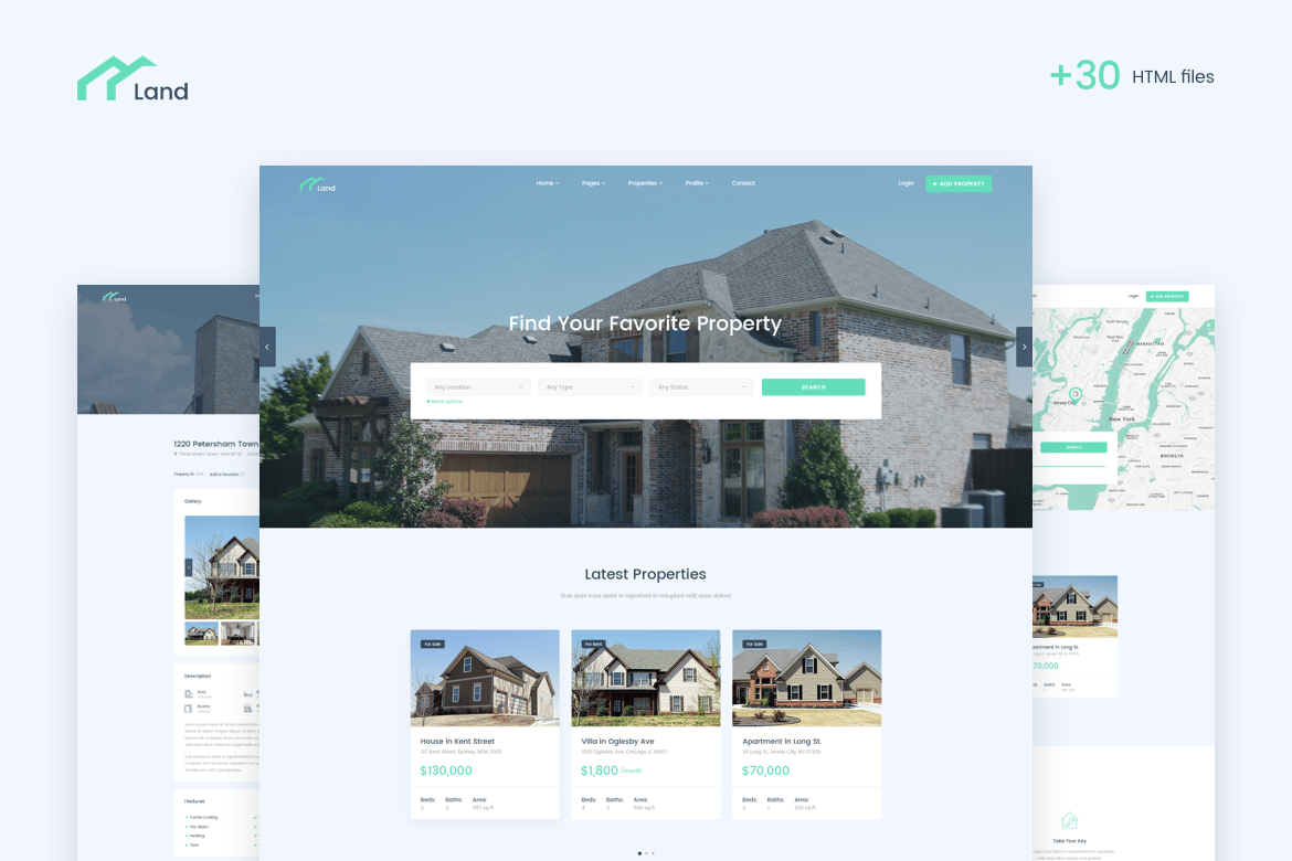 Lalan- Real Estate & Property Listing HTML Template