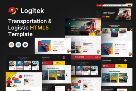 Logitek- Transport & Logistics HTML5 Template