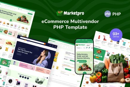 MarketPro- Php eCommerce Multipurpose Multivendor