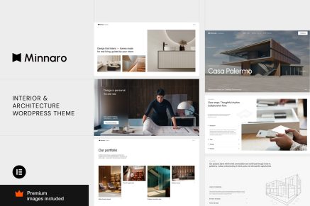 Minnaro 3 - Interior Design Architecture WordPress Theme