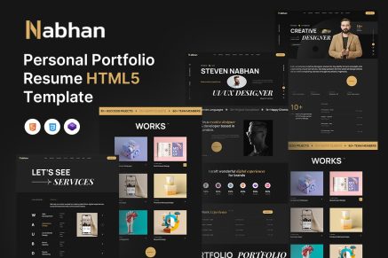 Nabhan- Personal Portfolio HTML Template