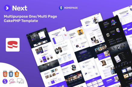 Next- Multi Purpose CakePHP Template