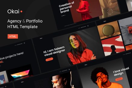 Okai- Creative Portfolio Agency Template
